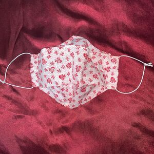 Handmade fabric face mask